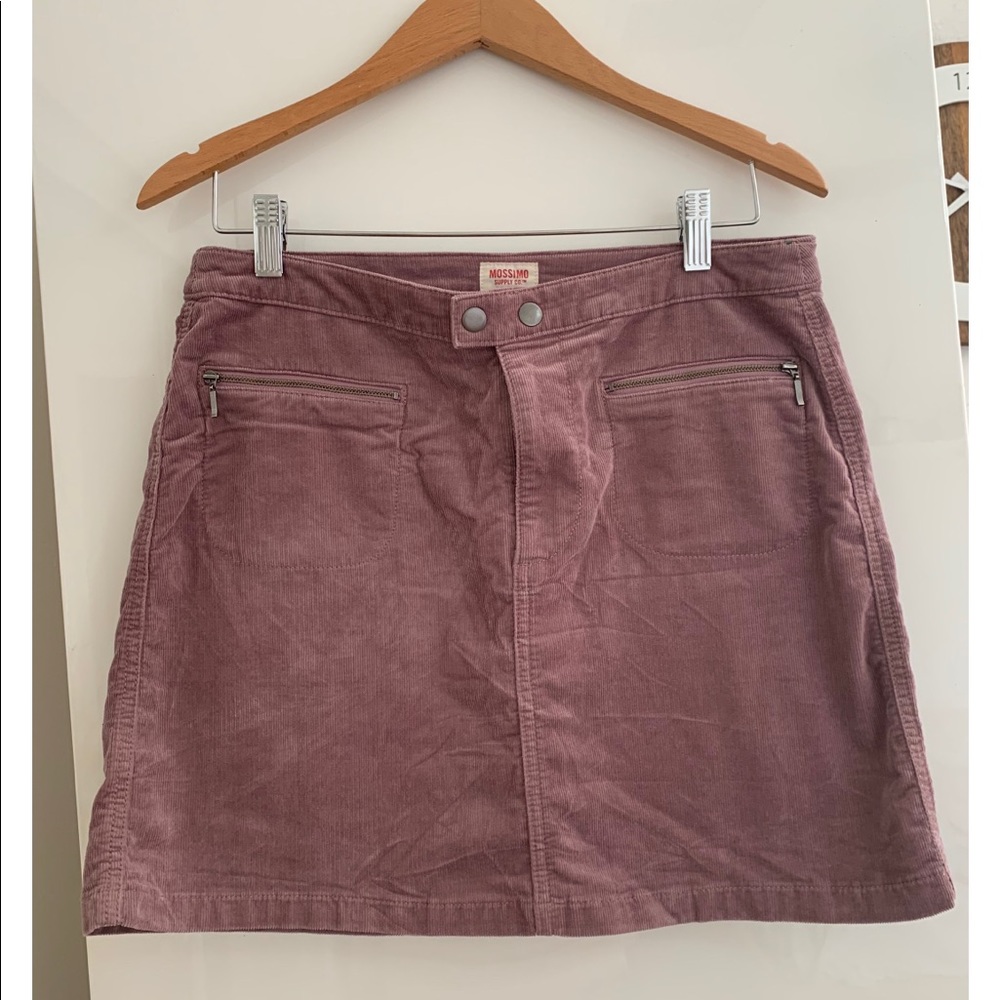 Mauve/Pink Corduroy Skirt💕